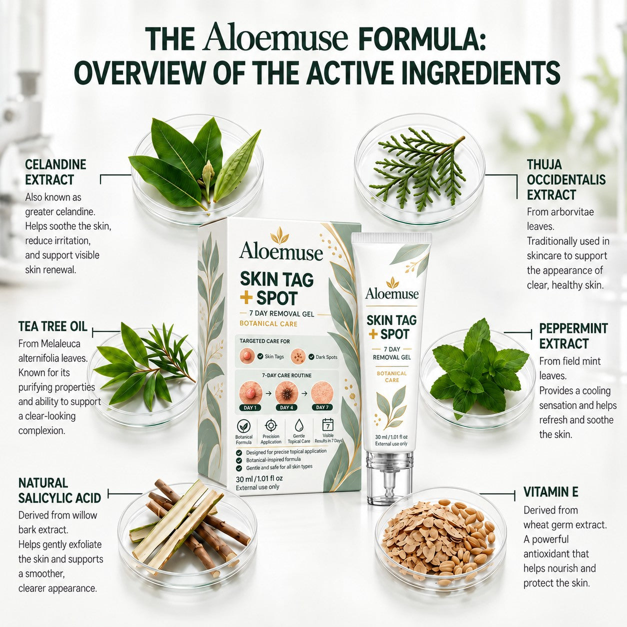 AloeMuse botanical formula overview